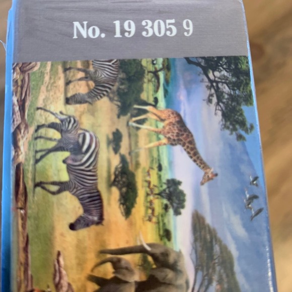 Ravensburger 1000 Piece Puzzle Animals Africa Elephant Zebra Giraffe Animation - Picture 7 of 7
